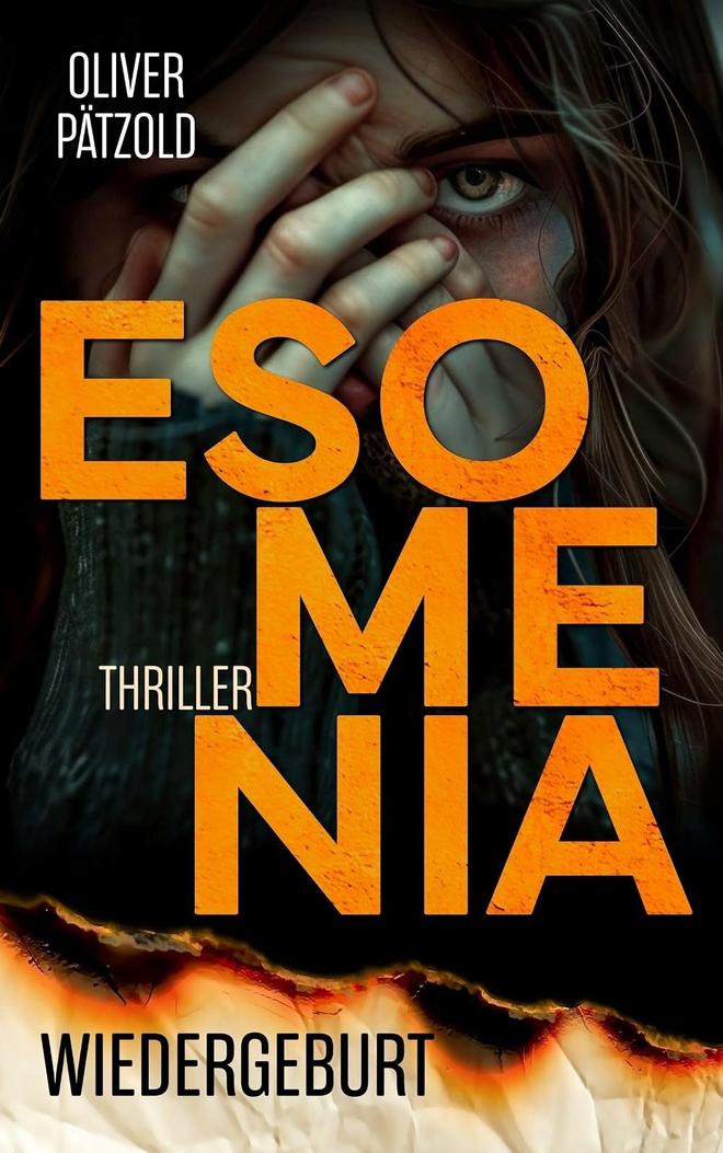 Buchcover Esomenia. Wiedergeburt, Dystopie von Oliver Pätzold