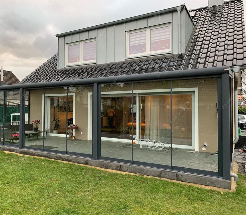 House terrace 6&nbsp;×&nbsp;3 m with ORIZZONTE THERMO double-glazed walls, photo 2