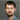  a white man with a mustache in shirt