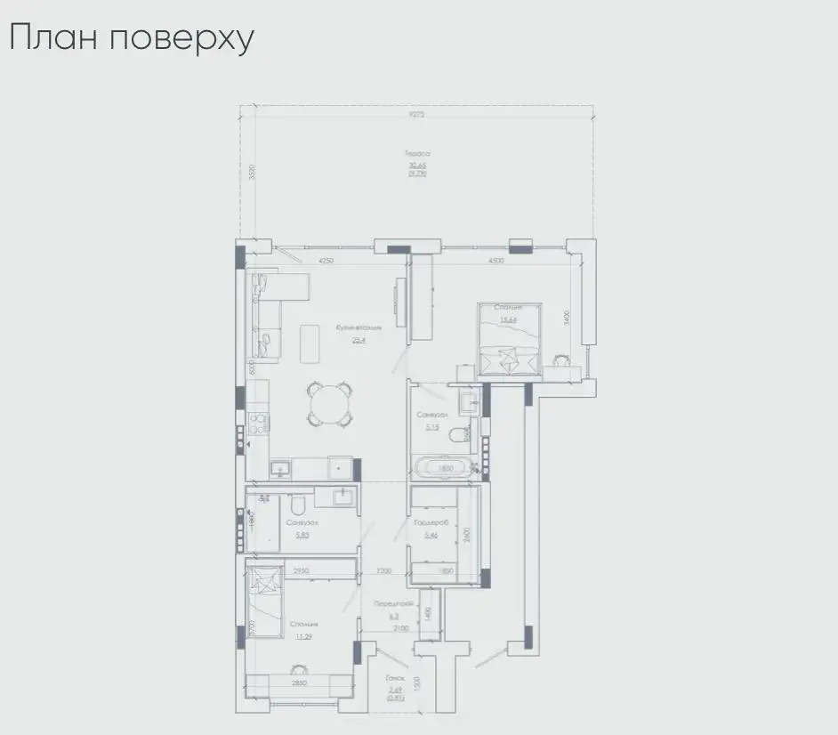 ONE CLUB VILLAGE — планировка сититауна 1