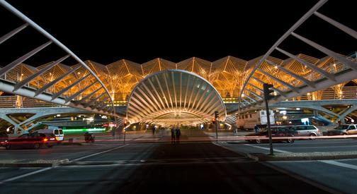 Lisbon Oriente Train Station - PORTUGAL TRAINS