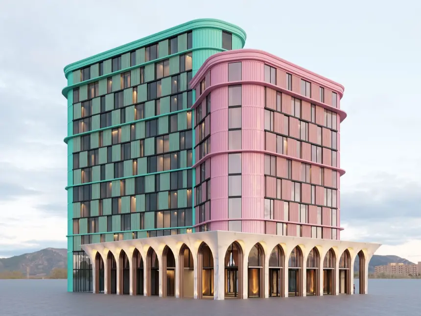 Spatium Hotel — архитектура комплекса