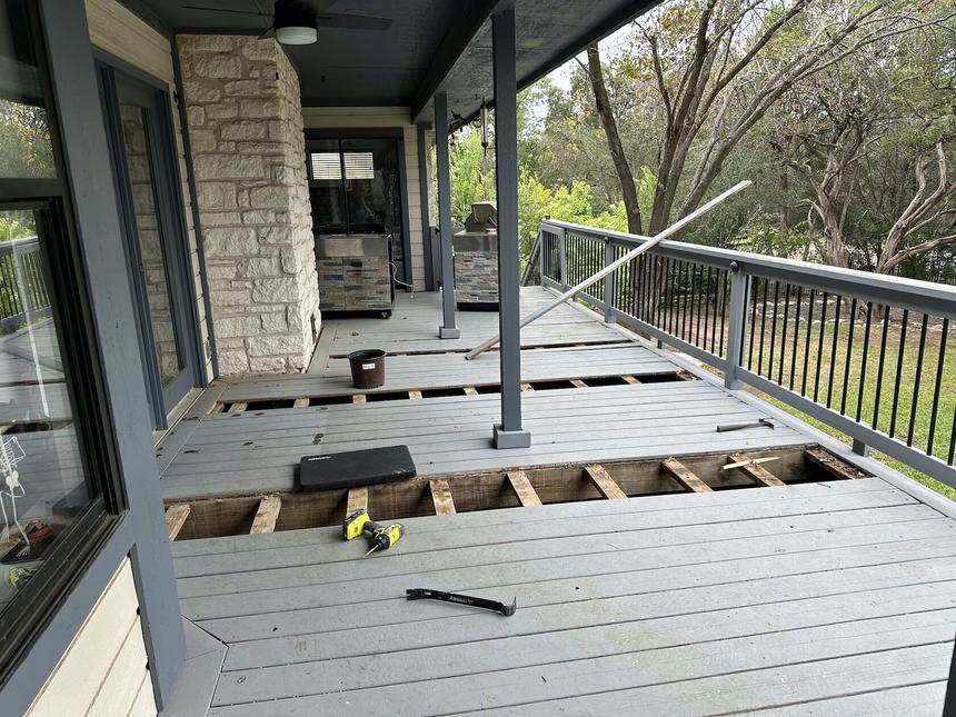 Wood deck repair Lakeway TX — photo 4