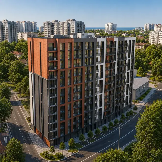 Апарт-комплекс Итака на Среднем Фонтане сдан