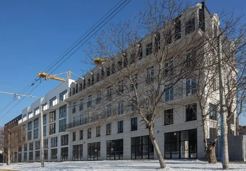 ЖК RUE MÉNARS — зовнішній вигляд малоповерхового комплексу