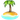 island with palm