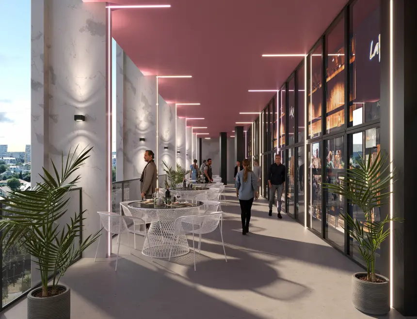 Spatium Hotel — интерьер и общественные зоны