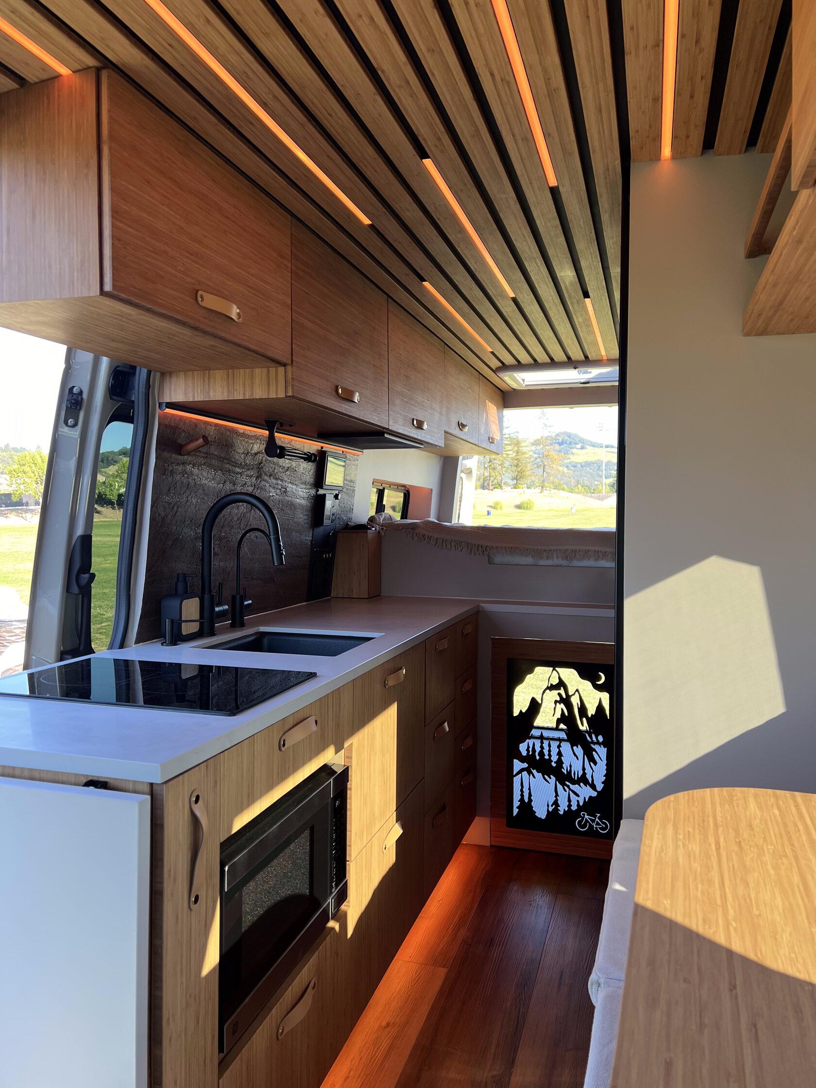 Aura kitchen and interior