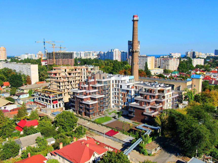Пространство на Неделина — жилой квартал с высоты, ул. Неделина, 78