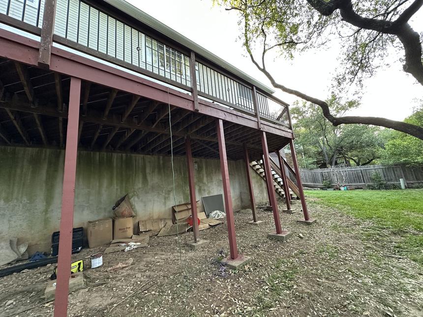 Deck Post Replacement — Cedar Park, TX