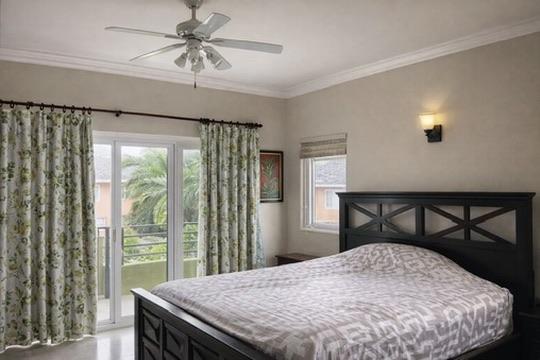 Private bedroom at the retreat villa